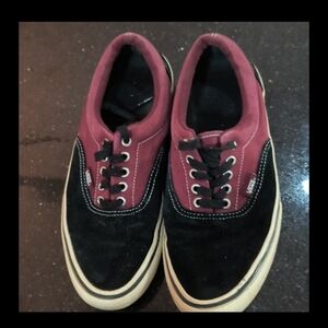 Vans Era Off The Wall Two Tone Authentic Skate Boarding Shoes Men's Size 10